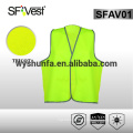 SFVEST EN1149-5 segurança ignífuga segurança retrorreflectiva colete de segurança com bolsos